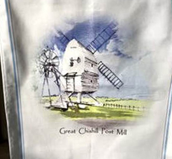 Windmill Tea Towel