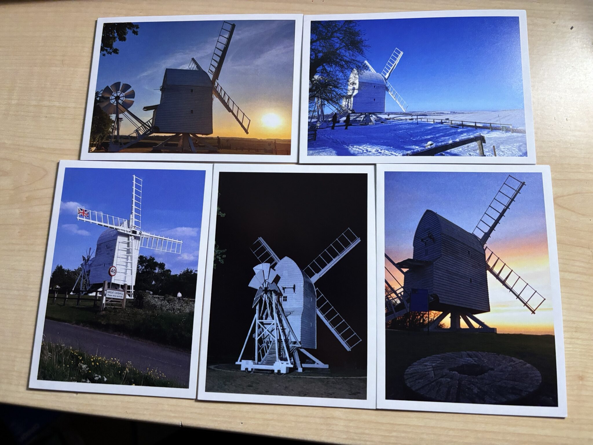 Windmill photo cards